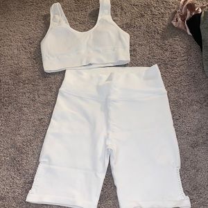 Aerie bra and shirt set